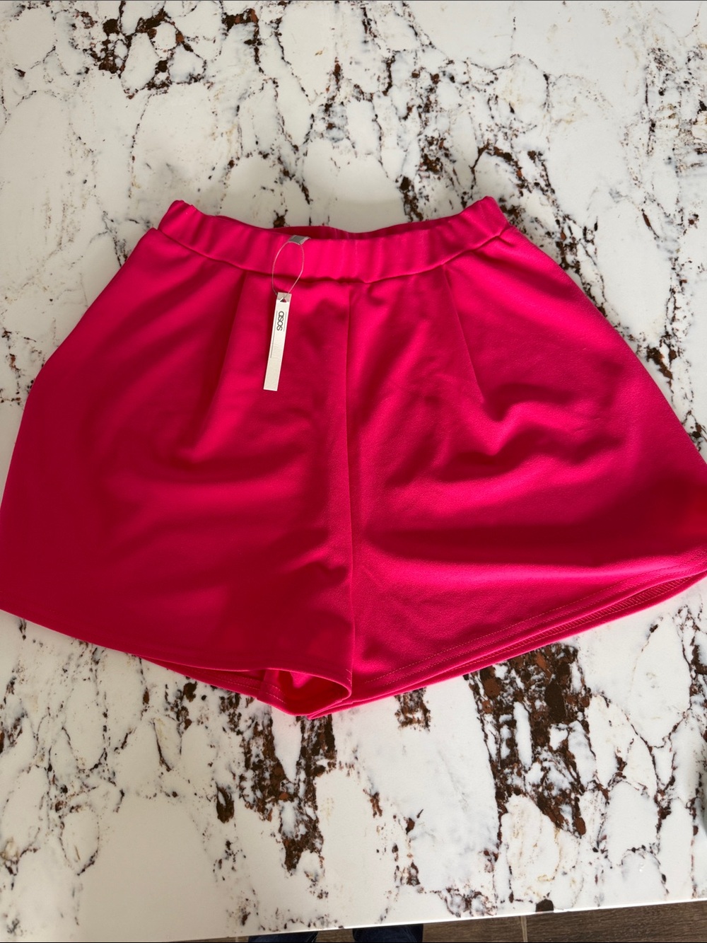 ASOS Fuchsia High-Waist Skort
